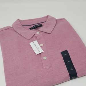 Brand new Banana Republic polo, red rock pink!